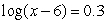 Solve the equation for x.     Round your answer to 2 decimal places. 