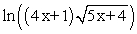 <strong>Contract the following expression using rules of logarithms. Write your answer as a single logarithm. </strong> A) B) C) D)