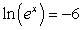 Solve for x.   