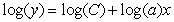Write the exponential function,   , in an equivalent logarithmic form,   .