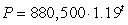 Below are functions that give the population, P, in year, t, for four towns. Choose the function for the town that has the largest initial population. A)    B)    C)    D)   