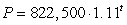 Below are functions that give the population, P, in year, t, for four towns. Choose the function for the town that has the largest initial population. A)    B)    C)    D)   