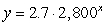 Find an exponential function with initial value 30 and decay rate 0.1. Write your answer in   form. A)    B)    C)    D)   