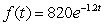 Find A) the continuous growth factor and B) the effective growth factor from the function,      Write your answers as percents rounded to 2 decimal places, like 23.75%. 