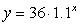 Which of the following functions would appear as a straight line on a semi-log plot? A)    B)   