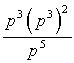 Simplify the expression. Express your answer using only positive exponents.    