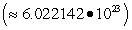 The atomic mass of an atom can be found by dividing the molar mass of the atom by Avogadro's number   . The molar mass of hydrogen is 1.00797 g/mol. Find the mass of an atom of hydrogen. Express the answer in scientific notation. 