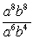 Simplify the expression. Express your answer using only positive exponents.    