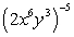 Simplify the expression. Express your answer using only positive exponents and evaluate whenever possible.    