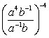Simplify the expression. Express your answer using only positive exponents.    