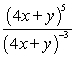 Simplify the expression. Express your answer using only positive exponents.    