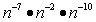 Simplify the expression. Express your answer using only positive exponents.    