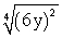 Rewrite the expression using fractional exponents. Do not simplify.   