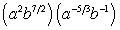 Simplify the expression. Express your answer using only positive exponents.    