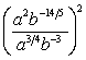 Simplify the expression. Express your answer using only positive exponents.    