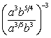 Simplify the expression. Express your answer using only positive exponents.    