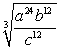 Assume all variables represent positive quantities and simplify.   