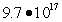 Our galaxy measures approximately   kilometers across. If a space vehicle were capable of moving at half the speed of light (approximately   kilometers per second), how many years would it take for the vehicle to cross the galaxy? Write your answer in scientific notation and round your final coefficient to 2 decimal places. (Use 365 days in a year.) 
