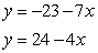 Determine whether   is a solution to the following system.   A)  It is a solution. B)  It is not a solution.