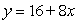 Identify A) the slope and B) the y-intercept.   