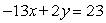 A) Rewrite the equation in slope-intercept form,   , and then identify B) the slope and C) the y-intercept.   