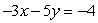 Determine whether the two lines are parallel.   and   A)  They are NOT parallel. B)  They are parallel.