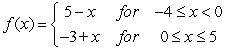 Use the function given to evaluate   for the function    