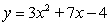 Find the value that correctly completes the ordered pair, (2,__) for the equation.