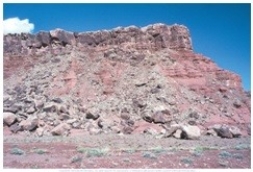 <strong>78)Which of the following processes is most important in sculpting the landscape shown in this photograph from the Investigation?  </strong> A)stream transport B)movement driven by gravity C)stream erosion D)wind erosion <div style=padding-top: 35px> 