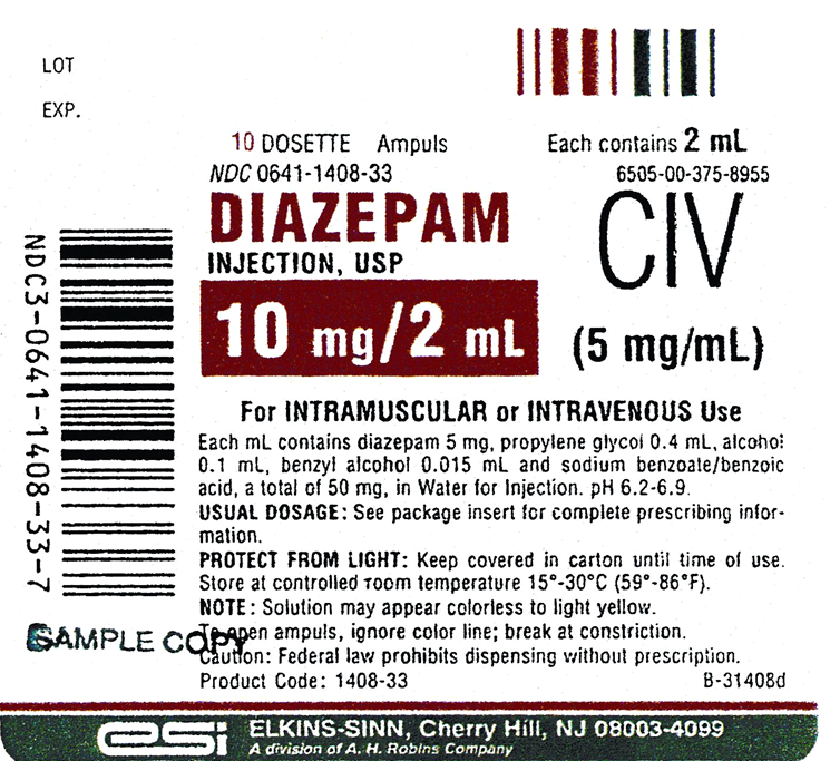 Order: diazepam 6 mg, IM, bid Drug available:   How many milliliters would you withdraw from the ampule?