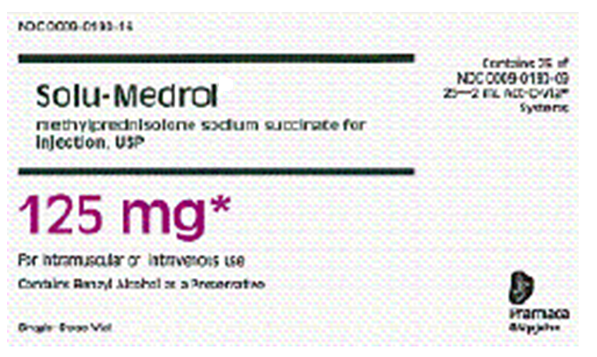 Order: methylprednisolone (Solu-Medrol) 50 mg, IM, daily Drug available: methylprednisolone (Solu-Medrol) 125 mg/2 mL How many milliliters should the patient receive daily?