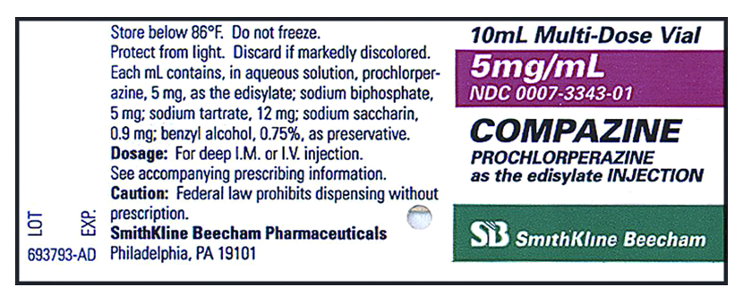 Order: prochlorperazine (Compazine) 7.5 mg, deep IM, stat Drug available: How many milliliters of Compazine would the Patient receive?