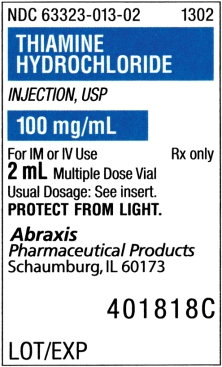Order: thiamine 0.1 g, IM, daily Drug available: Conversion factor: 1 g = 1000 mg How many milliliters would you administer?