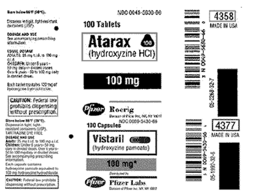 Order: hydroxyzine pamoate 0.1 g, PO, q8h Drugs available:    a. Which bottle of hydroxyzine would you use? Explain. b. How many tablets/capsules would you give?
