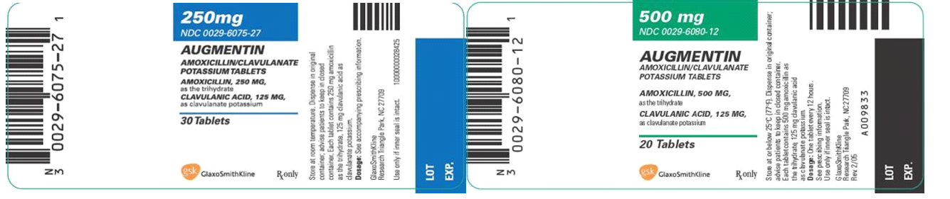 Order: amoxicillin clavulanate (Augmentin) 0.5 g, PO, q8h Drugs available:    a. Which bottle would you use? b. How many tablets would you give?