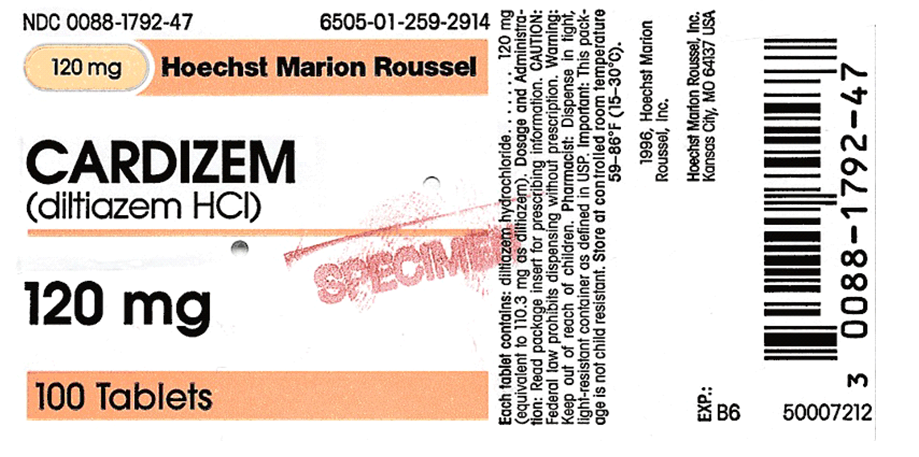 Order: Cardizem SR 120 mg, PO, bid Drugs available:      a. Which bottle of Cardizem would you use? b. How many milligrams per day should the patient receive? c. How many tablets/capsules per dose would you give?