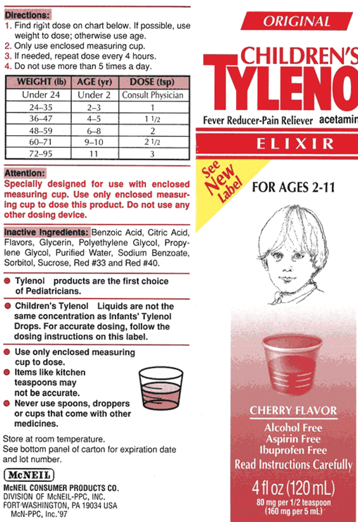 A child (3 years old) has a fever. , Order: acetaminophen (Tylenol) 120 mg, PO, q4h x 4 doses/day, prn for temperature greater than 102° F , Child's weight: 15 kg , Pediatric dose: 120 to 160 mg tid, qid; maximum: 480 mg/day , Drug available:    a. Is the dose within safe dose parameters? Explain. b. How many milliliters of Tylenol would you give per dose?