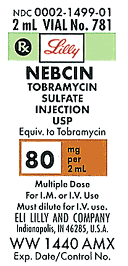 Give tobramycin (Nebcin) 60 mg IV q6h.Available: see label below , Set and solution: 50 mL bag D<sub>5</sub>W and a set with a 15 gtt/mL drop factor , Instructions: dilute with 50 mL and infuse over 30 minutes.    a. What is the correct drug dose? b. What is the flow rate in gtt/min?