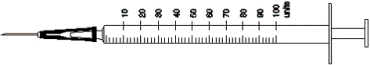 Directions: Mark the syringe with the amount of insulin ordered. -Ordered: 78 units  <div style=padding-top: 35px> 