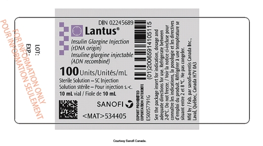 Fill in the correct number. Order: Lantus U-100 insulin 68 units SUBCUT daily at 8:00 AM Available:    Administer ______ units