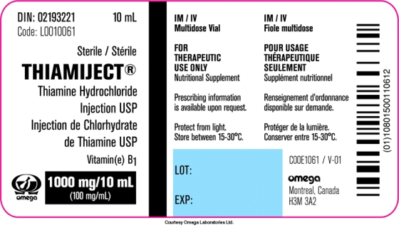 Calculate the dosage. Round answers to the nearest tenth. Order: Thiamine hydrochloride 330 mg IM daily Available:   Administer _____ mL<div style=padding-top: 35px> 