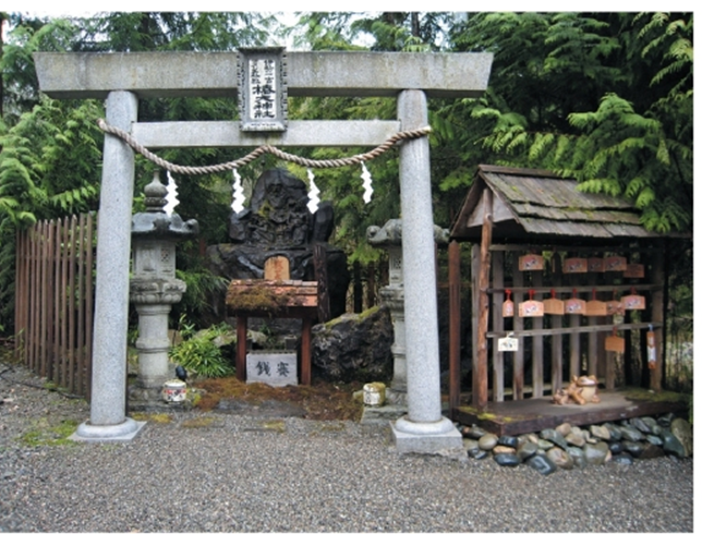   -The shrine pictured here is: A)  Shinto B)  Theravada C)  Animist D)  Buddhist