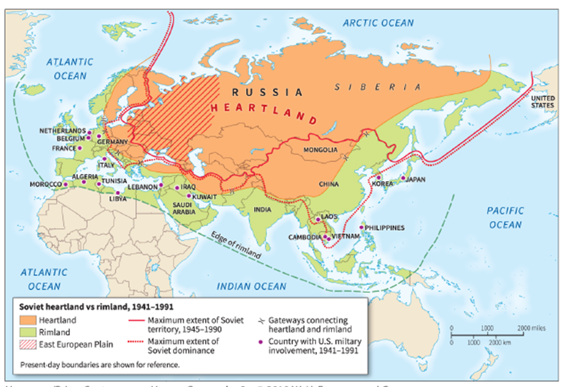  -All of the following lay partly or wholly in the rimland EXCEPT: A)  Libya B)  Portugal C)  France D)  Finland