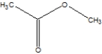 What is the name of the following compound?   A) Ethylethanoate B) Methylethanoate C) Ethylmethanoate D) Methylmethanoate