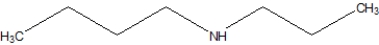 What is the name of the following?   A) Butylethylamine B) Propylethylamine C) Butylpropylamine D) Propylpropylamine