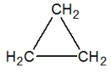 <strong>Propane, C<sub>3</sub>H<sub>8</sub>, is best represented by which condensed Lewis structure?</strong> A) B) C) D)