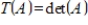 Determine whether the function   is a linear transformation, where   .