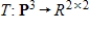 Determine if the linear transformation   is an isomorphism.   