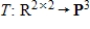 Find   for the isomorphism   , where   .