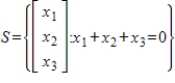 R is isomorphic to the subspace S of   defined by   .